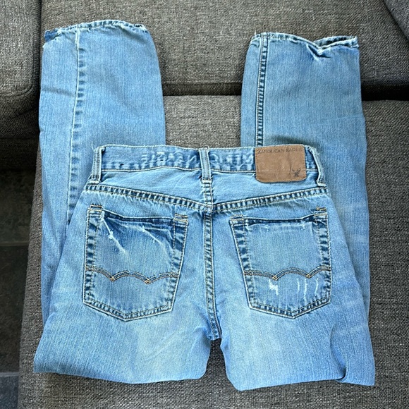 American Eagle Outfitters Other - American Eagle Straight Leg Men’s Jeans Light denim Wash 28 Waist